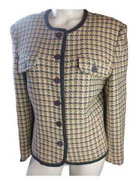 Vintage Alfred Sung Wool Jacket Hong Kong 12